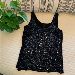 JCrew Sequined Tank